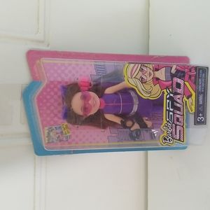 2015 NRFB Chelsea Barbie Secret Spy Squad Disguise Purple Brunette doll